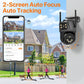Caméra De Surveillance Extérieure Double Objectif 4K Wi-Fi